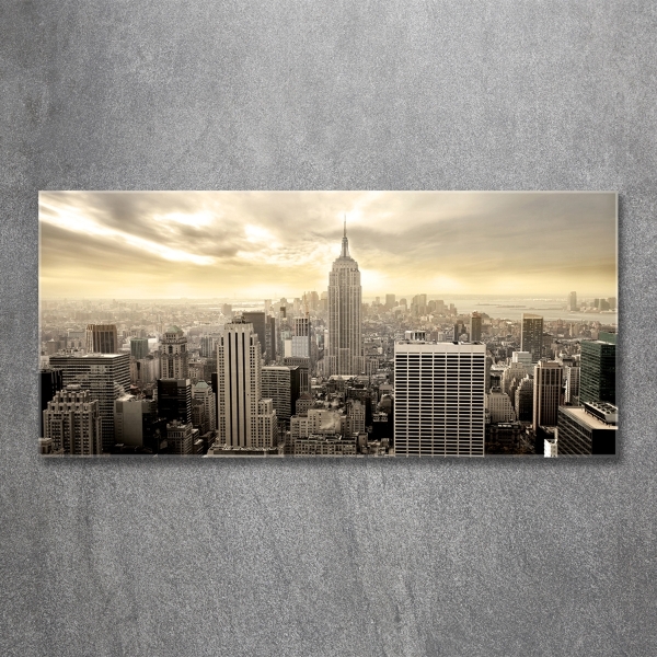 Quadro su vetro Manhattan, New York