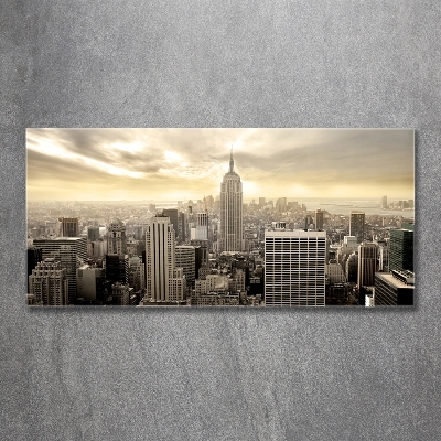 Quadro su vetro Manhattan, New York