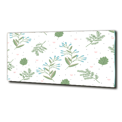 Quadro in verde Foglie