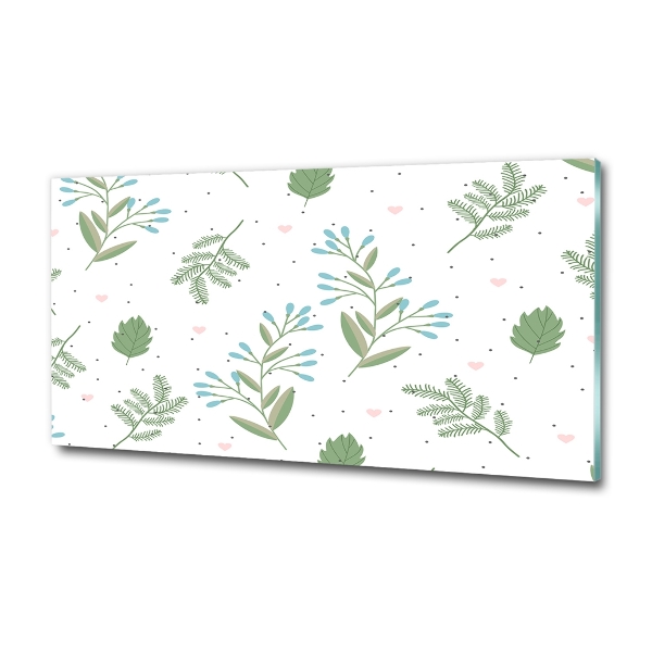 Quadro in verde Foglie