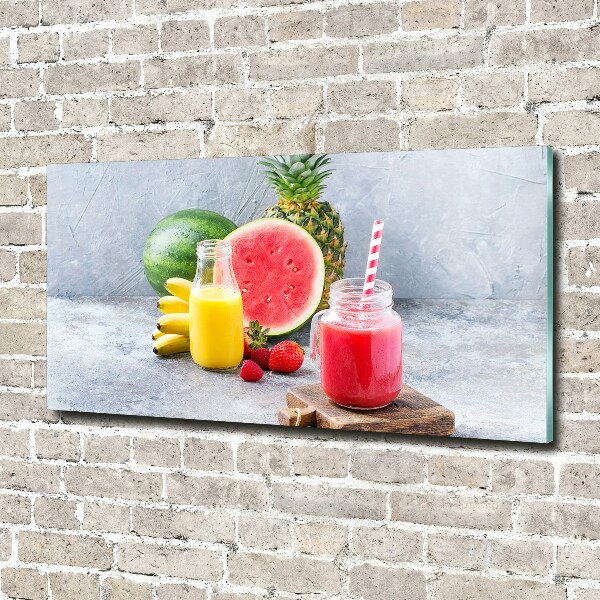 Quadro vetro Cocktail di frutta