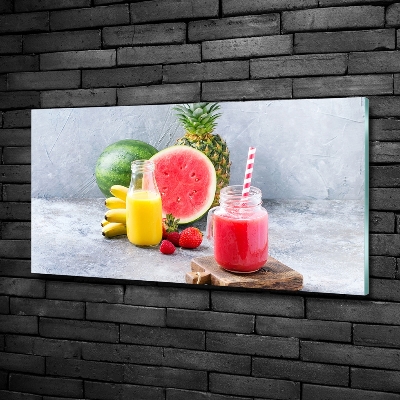 Quadro vetro Cocktail di frutta