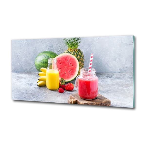 Quadro vetro Cocktail di frutta