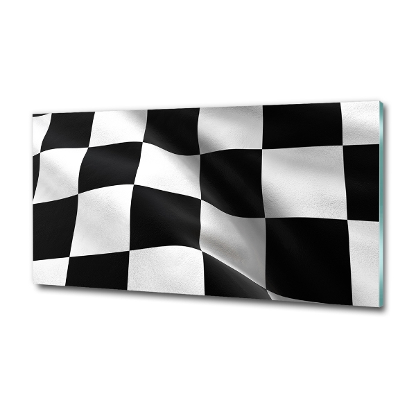 Quadro in verde Bandiera del traguardo