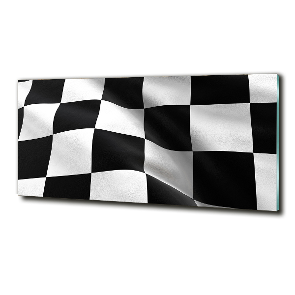 Quadro in verde Bandiera del traguardo