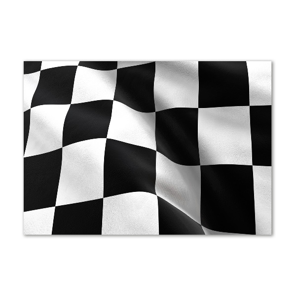 Quadro in verde Bandiera del traguardo