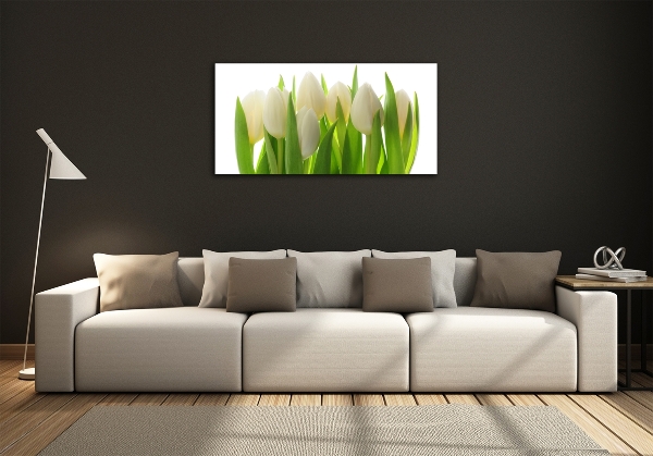 Quadro su vetro Tulipani