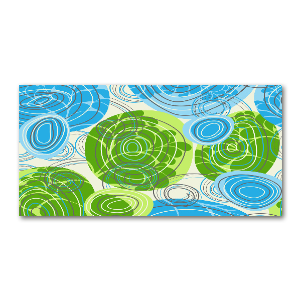 Quadro in verde Astrazione