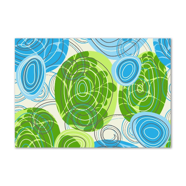 Quadro in verde Astrazione