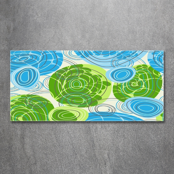 Quadro in verde Astrazione