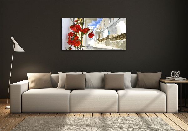 Quadro su vetro Mykonos, Grecia