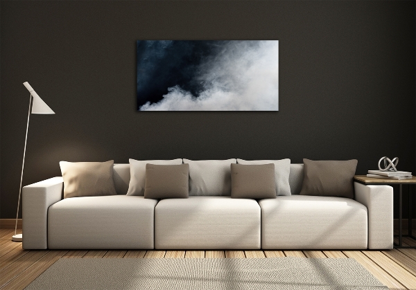 Quadro su vetro Fumo bianco