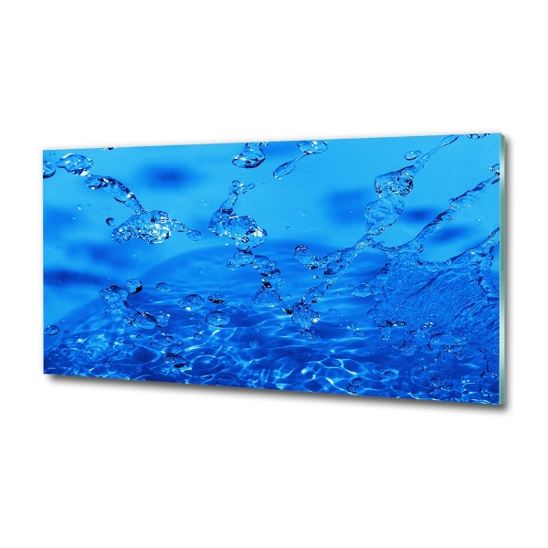 Quadro in vetro Gocce d'acqua