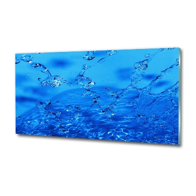 Quadro in vetro Gocce d'acqua