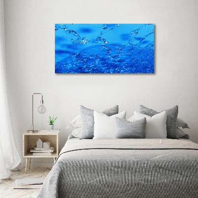 Quadro in vetro Gocce d'acqua