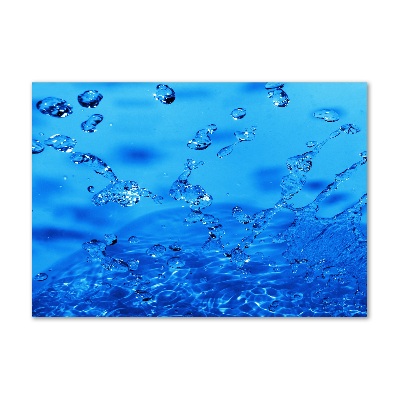 Quadro in vetro Gocce d'acqua