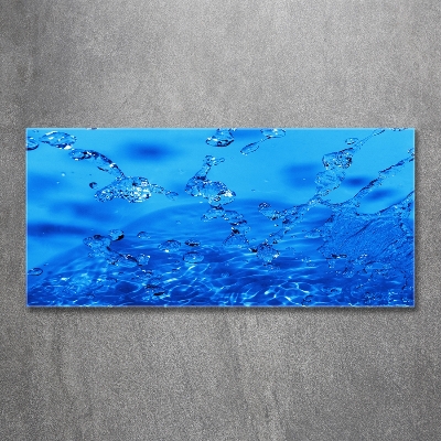 Quadro in vetro Gocce d'acqua
