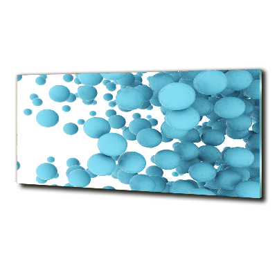 Quadro vetro Sfere astratte