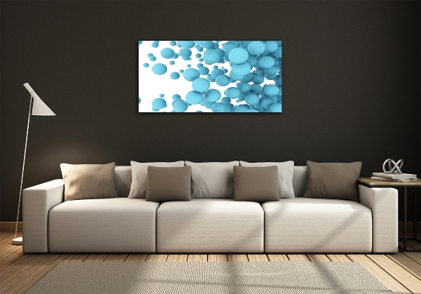 Quadro vetro Sfere astratte