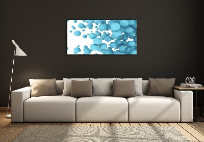 Quadro vetro Sfere astratte