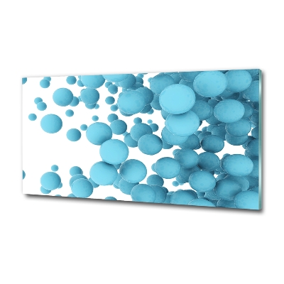 Quadro vetro Sfere astratte