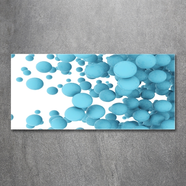 Quadro vetro Sfere astratte