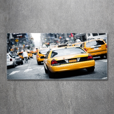 Quadro vetro Taxi di New York