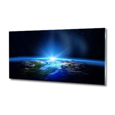 Quadro vetro Pianeta Terra