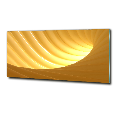 Quadro in verde Vortice astratto