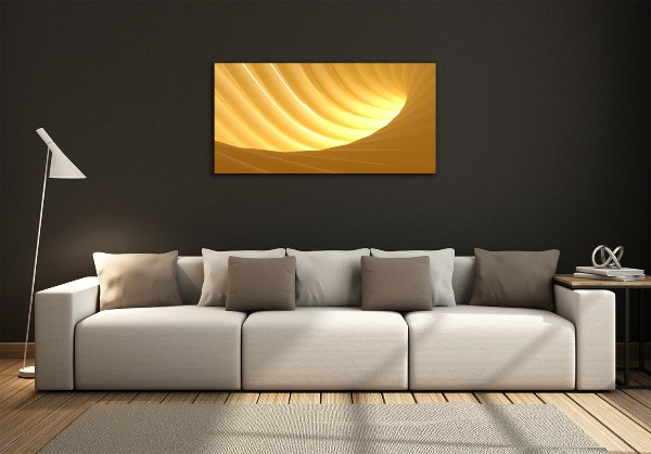 Quadro in verde Vortice astratto