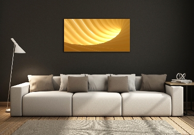 Quadro in verde Vortice astratto