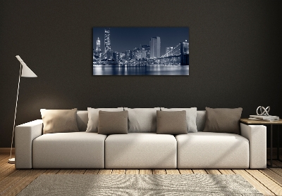 Quadro su vetro Manhattan, New York