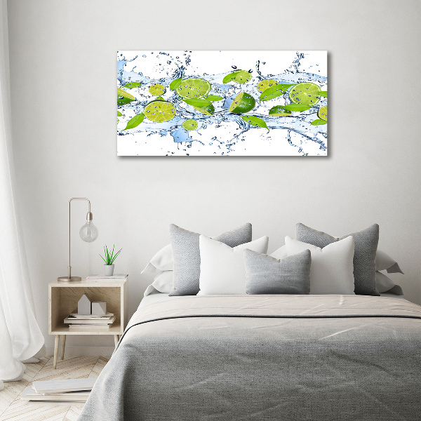 Quadro vetro Calce e acqua