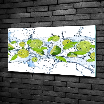 Quadro vetro Calce e acqua
