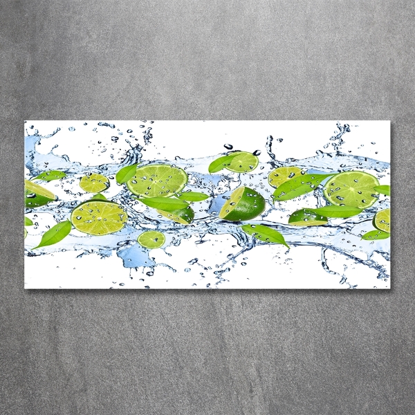 Quadro vetro Calce e acqua