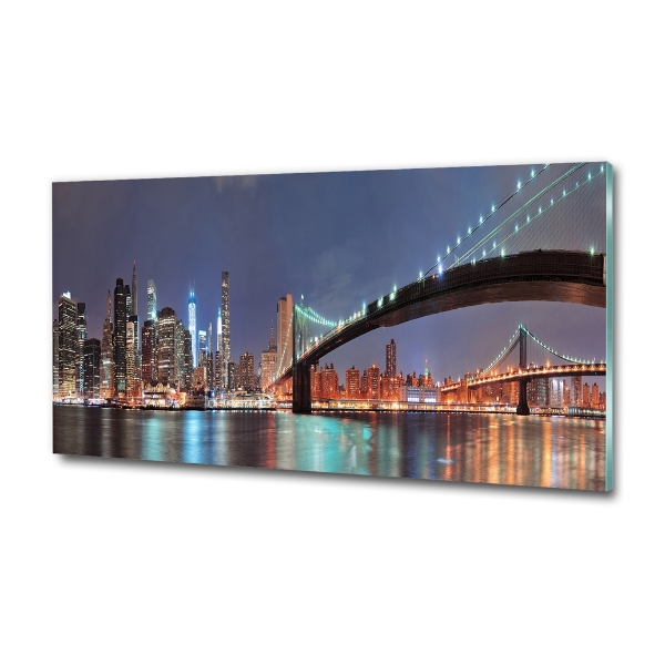 Quadro su vetro Manhattan, New York