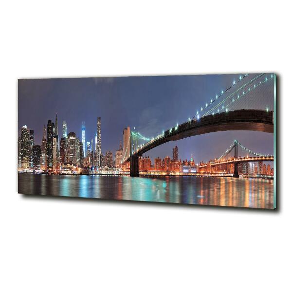 Quadro su vetro Manhattan, New York