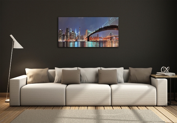 Quadro su vetro Manhattan, New York