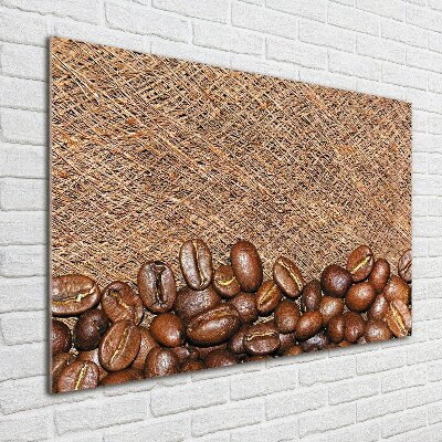 Quadro su vetro Chicchi di caffè