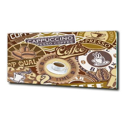 Quadro su vetro Caffetteria