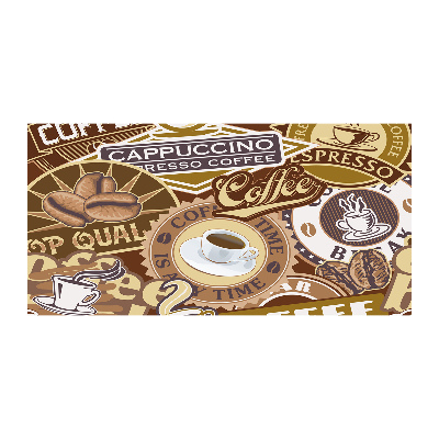 Quadro su vetro Caffetteria