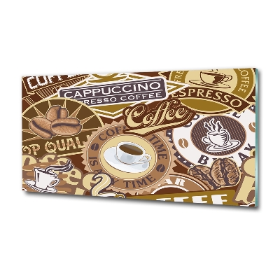 Quadro su vetro Caffetteria