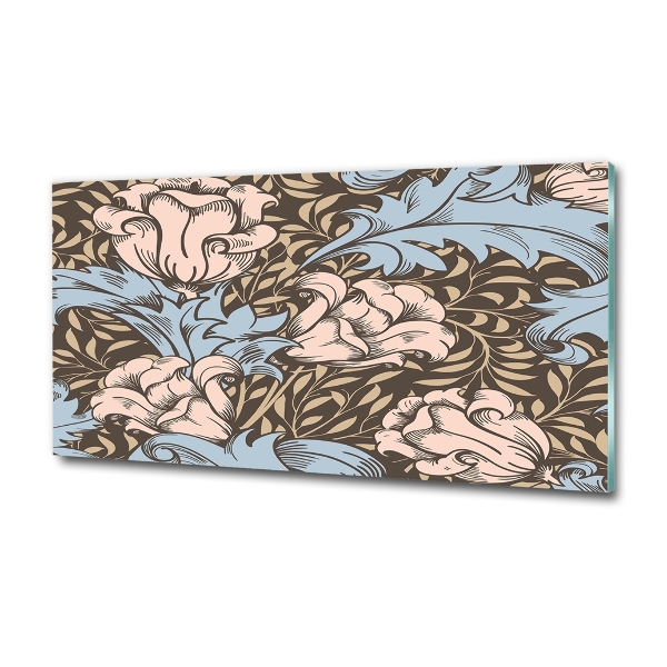 Quadro vetro Motivo floreale