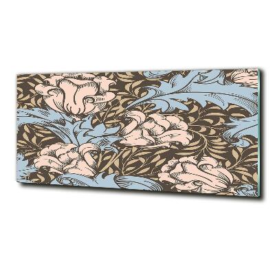 Quadro vetro Motivo floreale