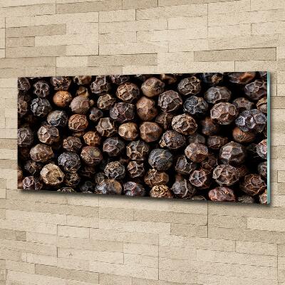 Quadro in verde Grani di pepe