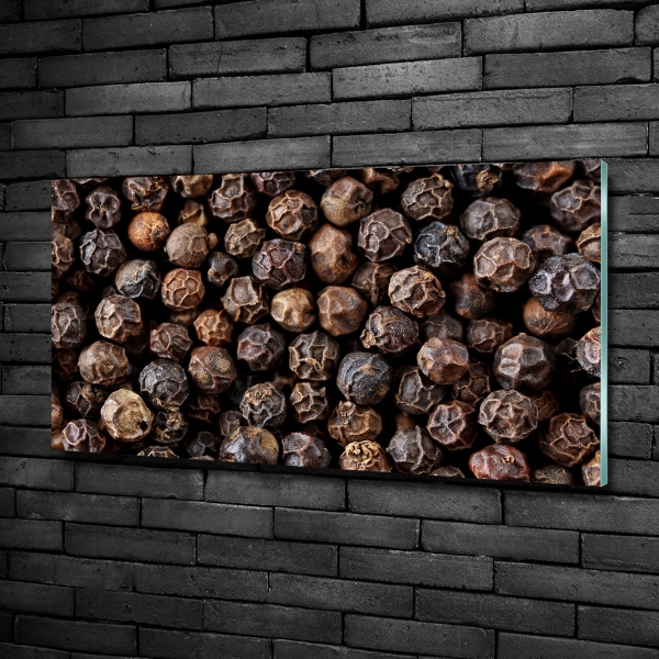 Quadro in verde Grani di pepe