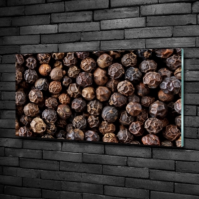 Quadro in verde Grani di pepe