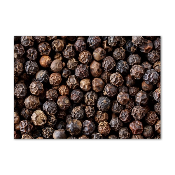 Quadro in verde Grani di pepe