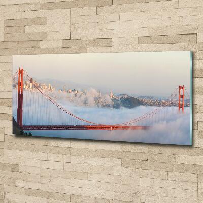 Quadro su vetro Ponte di San Francisco
