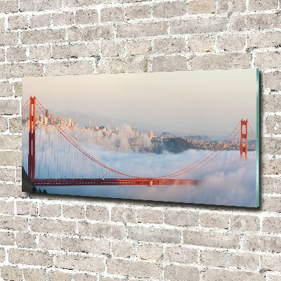 Quadro su vetro Ponte di San Francisco